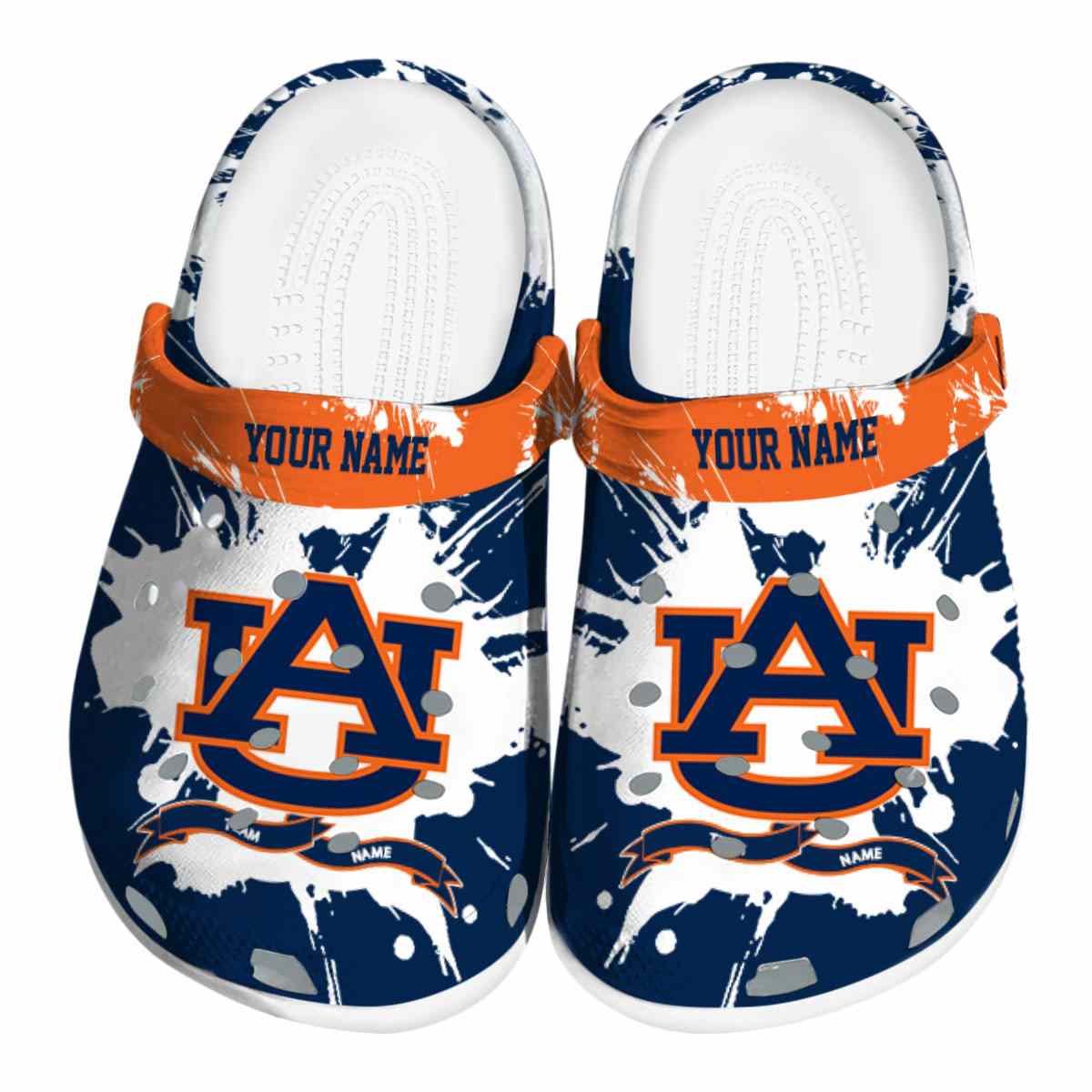 Auburn Tigers 2025 NCAA Sport Crocs, Auburn Tigers For Men Women And Kids 45