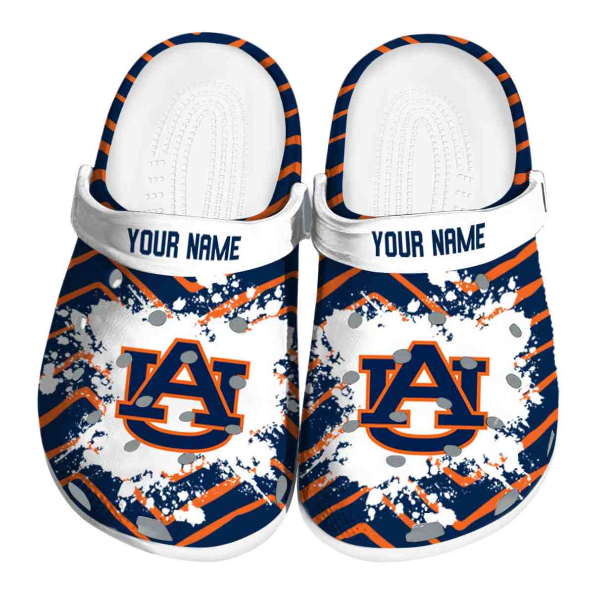 Auburn Tigers 2025 NCAA Sport Crocs, Auburn Tigers For Men Women And Kids 39