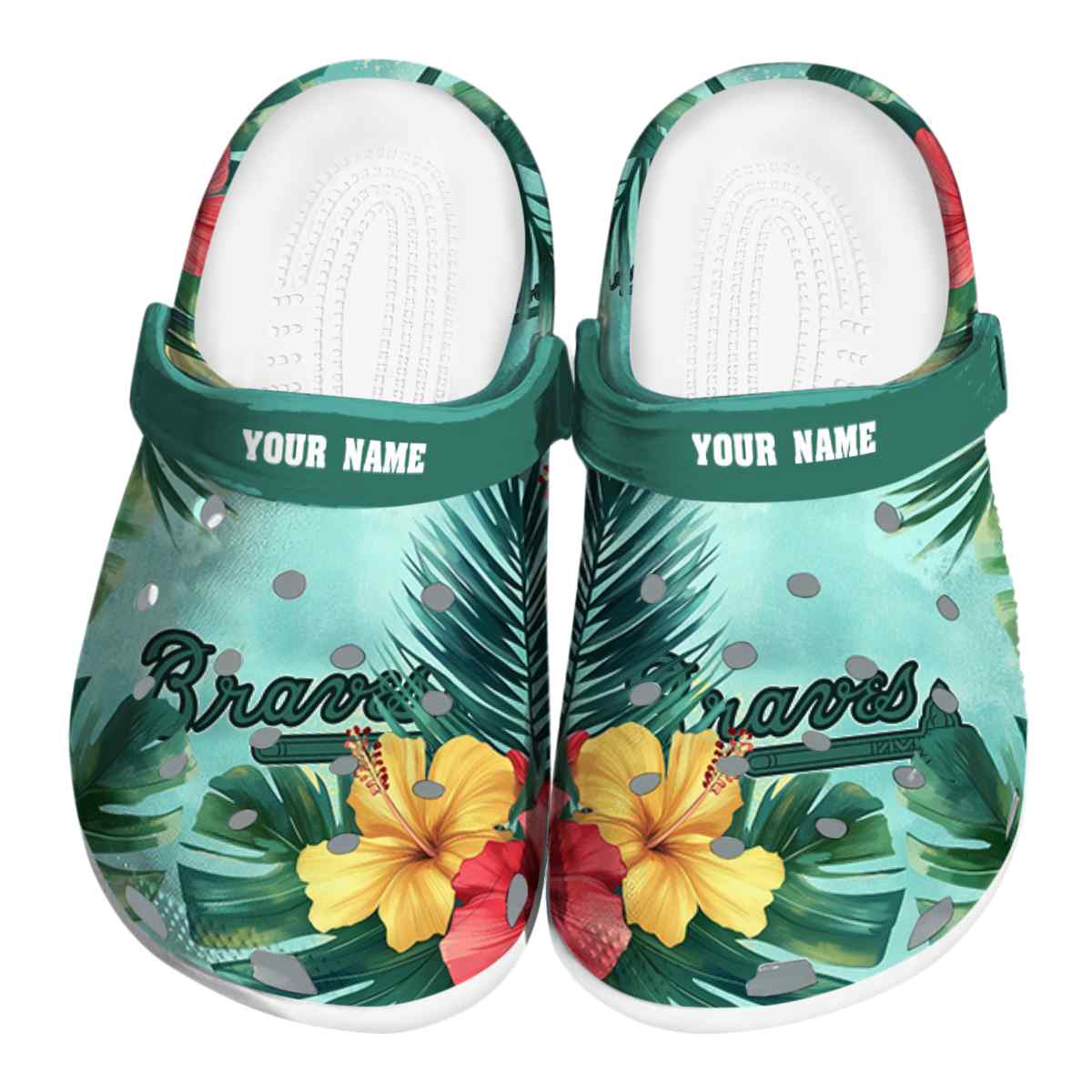 Atlanta Braves MLB Crocs, Atlanta Braves Comfortable For Men Women And Kids 78