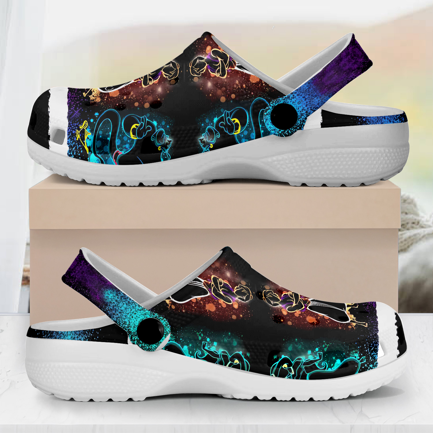 Aladdin Cartoon Crocs, Aladdin Comfortable For Men Women And Kids 31