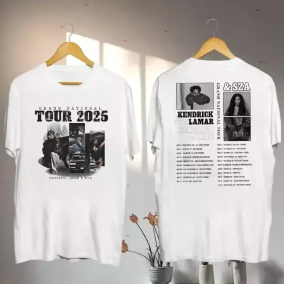 New Kendrick Lamar 2025 Grand National Tour Music Shirt, Kendrick Lamar Sza Music Shirt