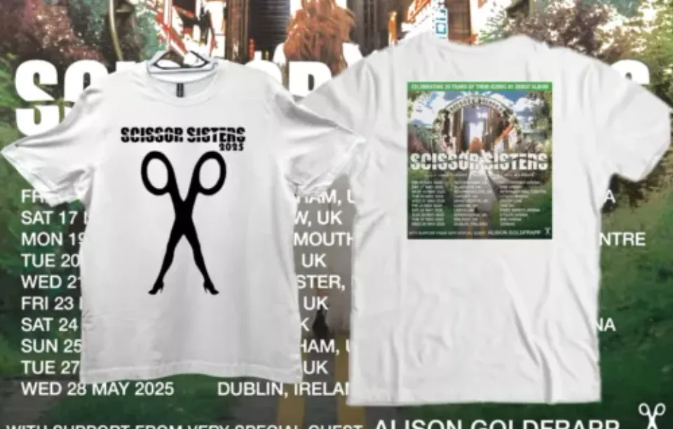 New Scissor Sisters 2025 Shirt