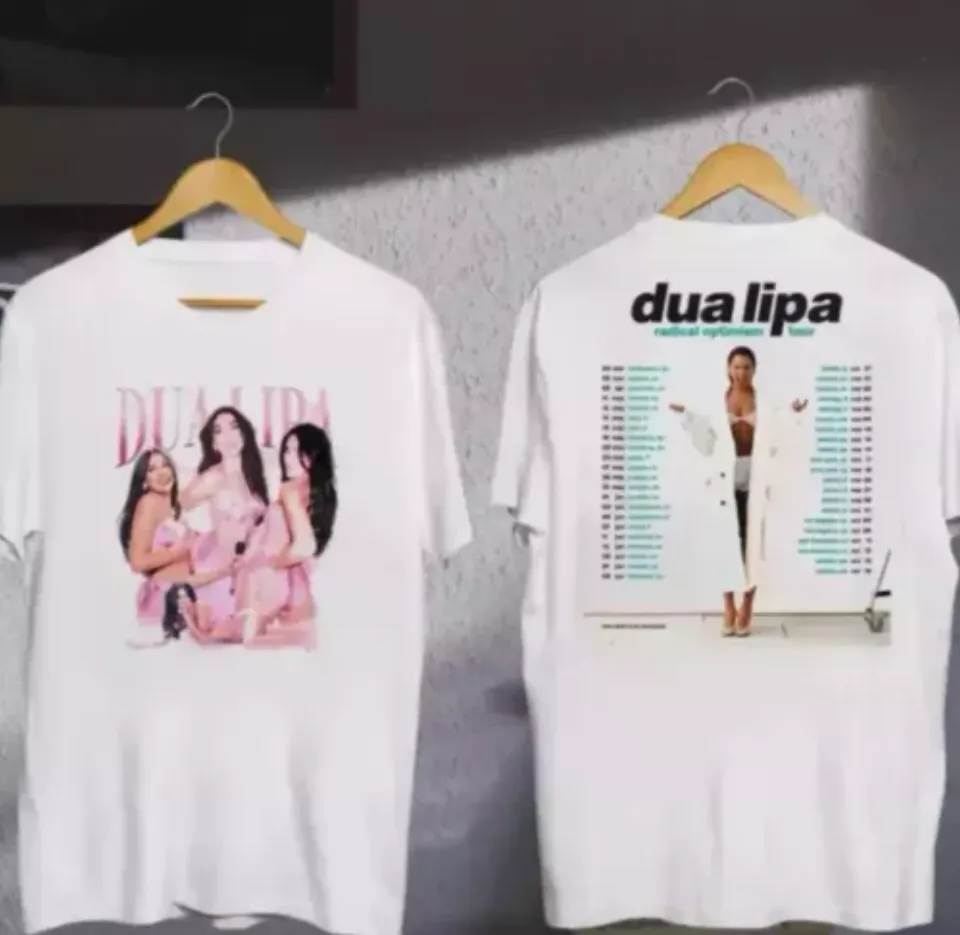 New Dua Lipa 2025 Concert Tour 2025 Music Shirt