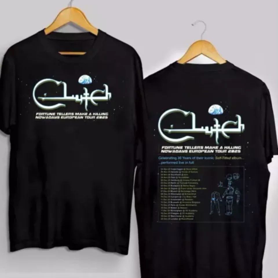 New New Clutch Band Tour 2025 Collection Band Shirt