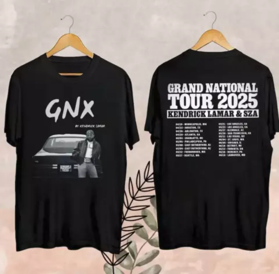New Grand National Tour Shirt, Grand National Tour Merch, Kendrick Lamar Tour 2025