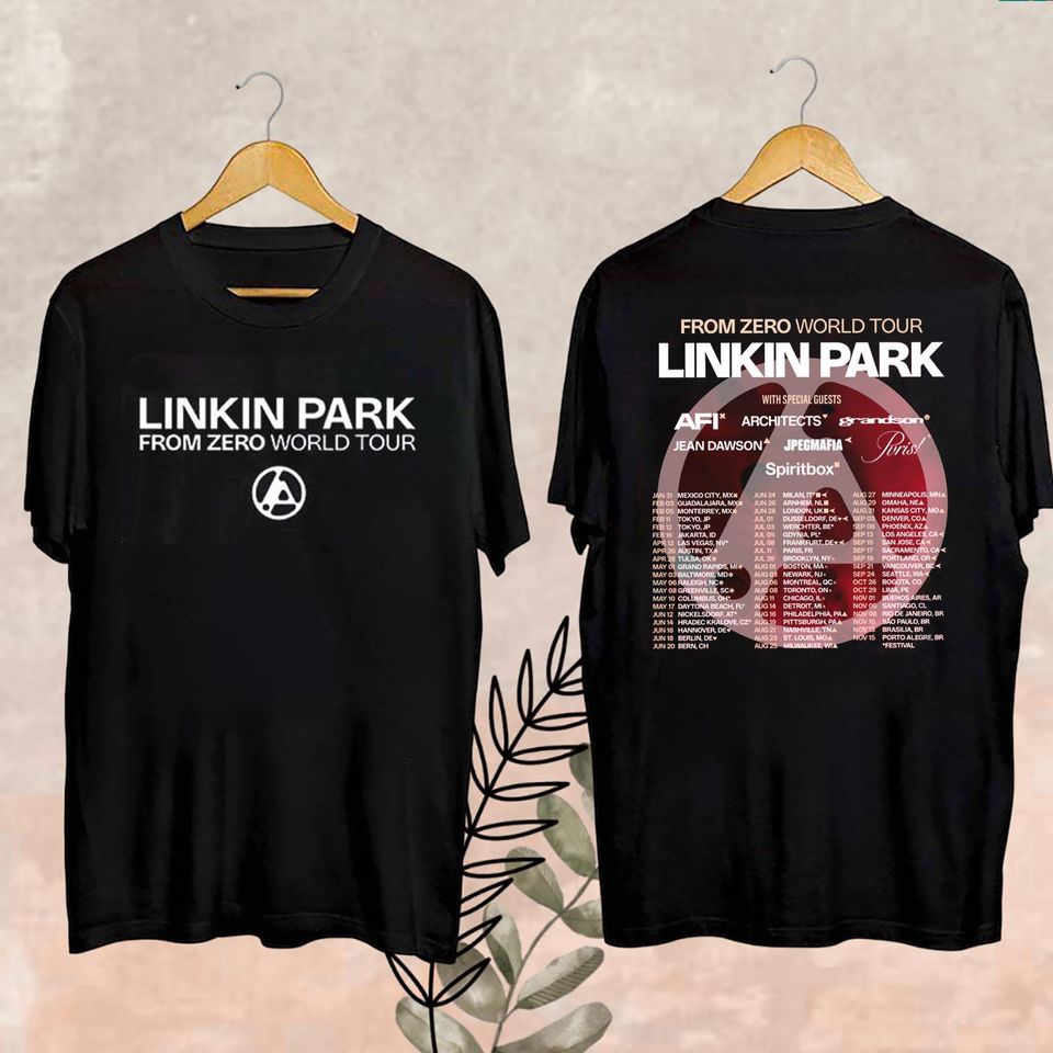 New Linkin Park Shirt, 2025 Linkin Park From Zero World Tour Shirt