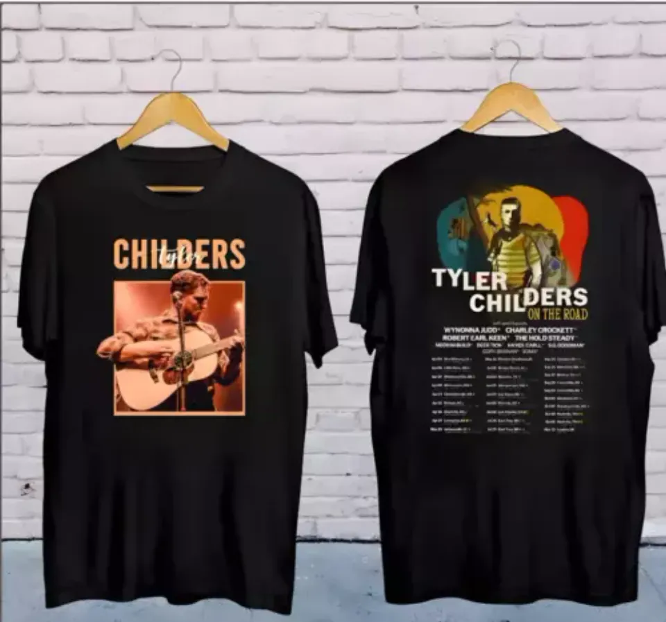 New 2025 Tyler Childers On The Road Tour Shirt, Tyler Childers Graphic Shirt