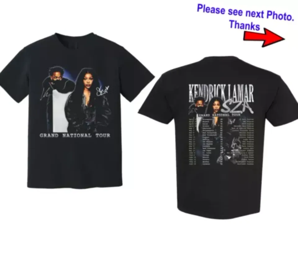 New Grand National Tour 2025 Shirt, Gnx Kendrick Lamar Sza Shirt, Fan Gift