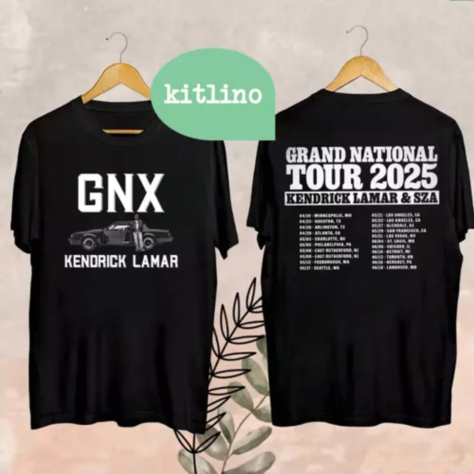 New Kendrick Lamar Grand National Tour 2025 Shirt