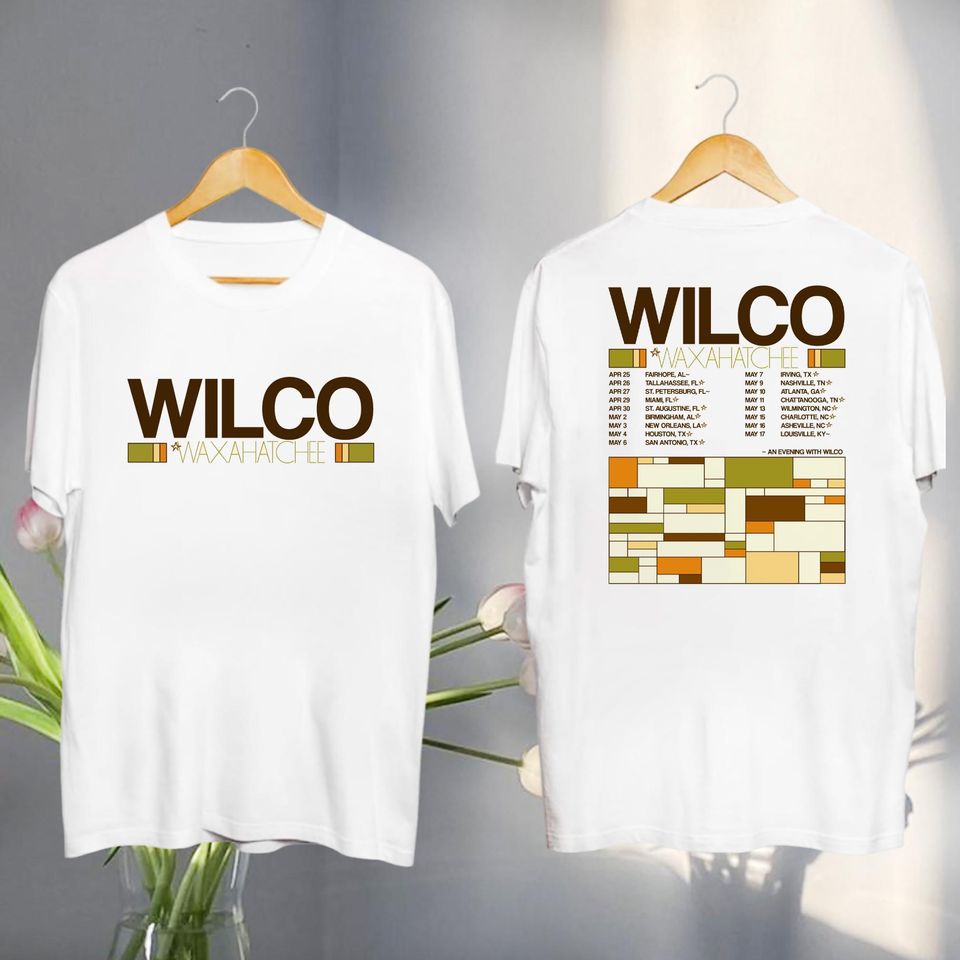 Wilco Sweet And Sour Spring Tour 2025 Shirt, Wilco Band 2025 Concert, Wilco Fan Gifts