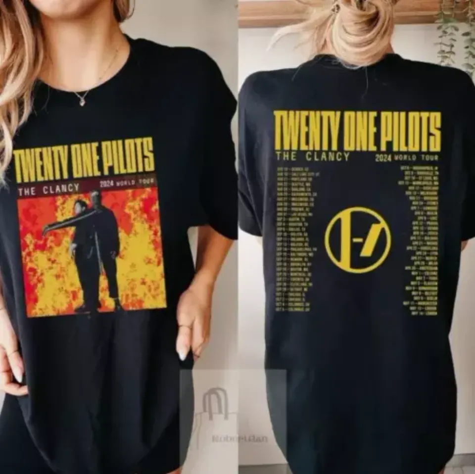 New Band 2024 2025 The Clancy World Tour Shirt