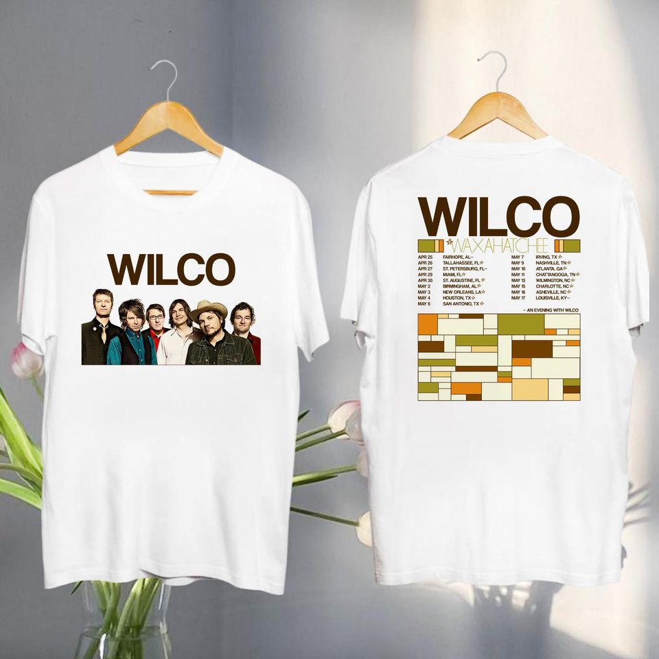 New Rock Band Wilco Graphic Shirt, Wilco Sweet And Sour Spring Tour 2025 Shirt, Wilco Band 2025 Concert