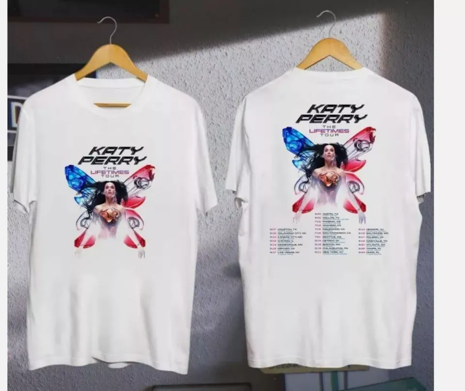 New Katy Perry Graphic Shirt, Katy Perry The Lifetime Tour 2025 Shirt