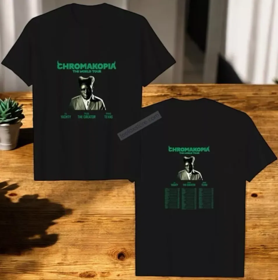 New Tyler The Creator Chromakopia Tour 2025 Concershirt Gift For Fans