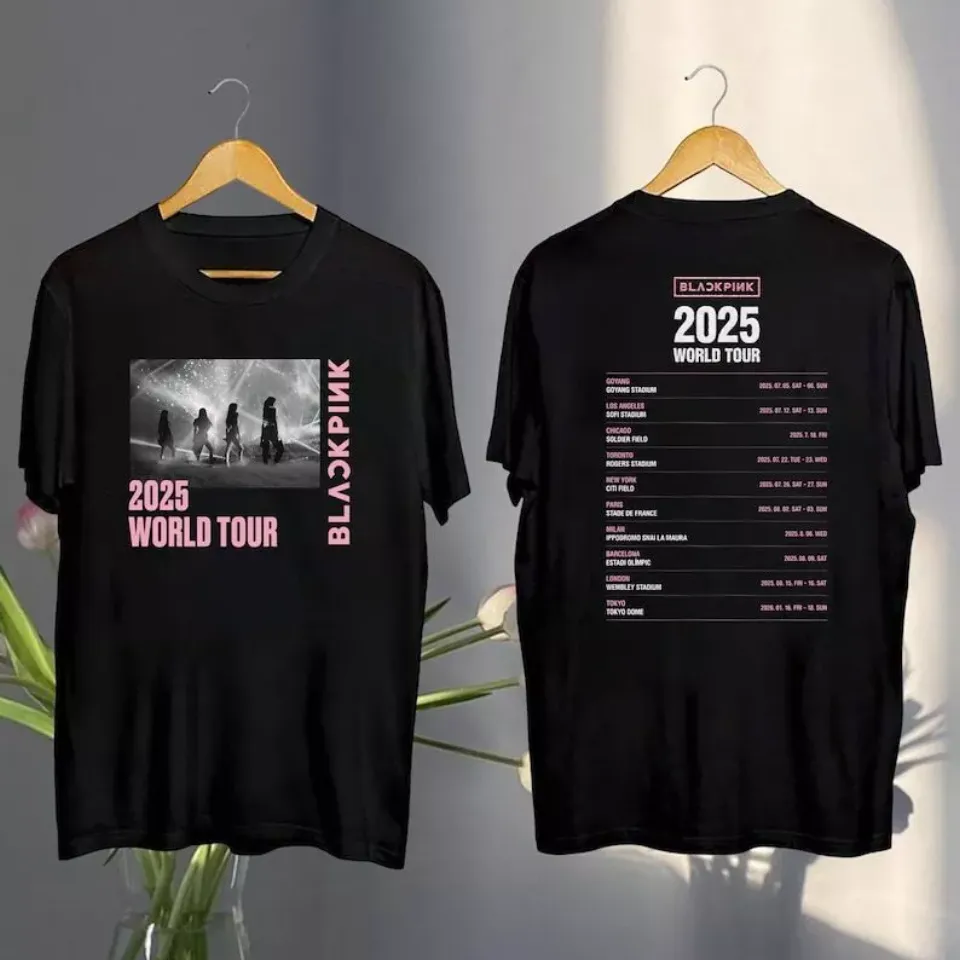 New Black Pink World Tour 2025 Shirt, Black Pink 2025 Concert Shirt