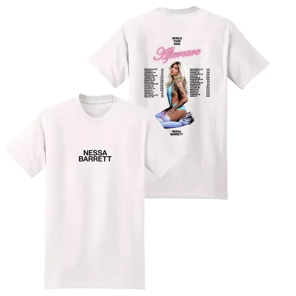New Nessa Barrett Aftercare World Tour 2025 Shirt