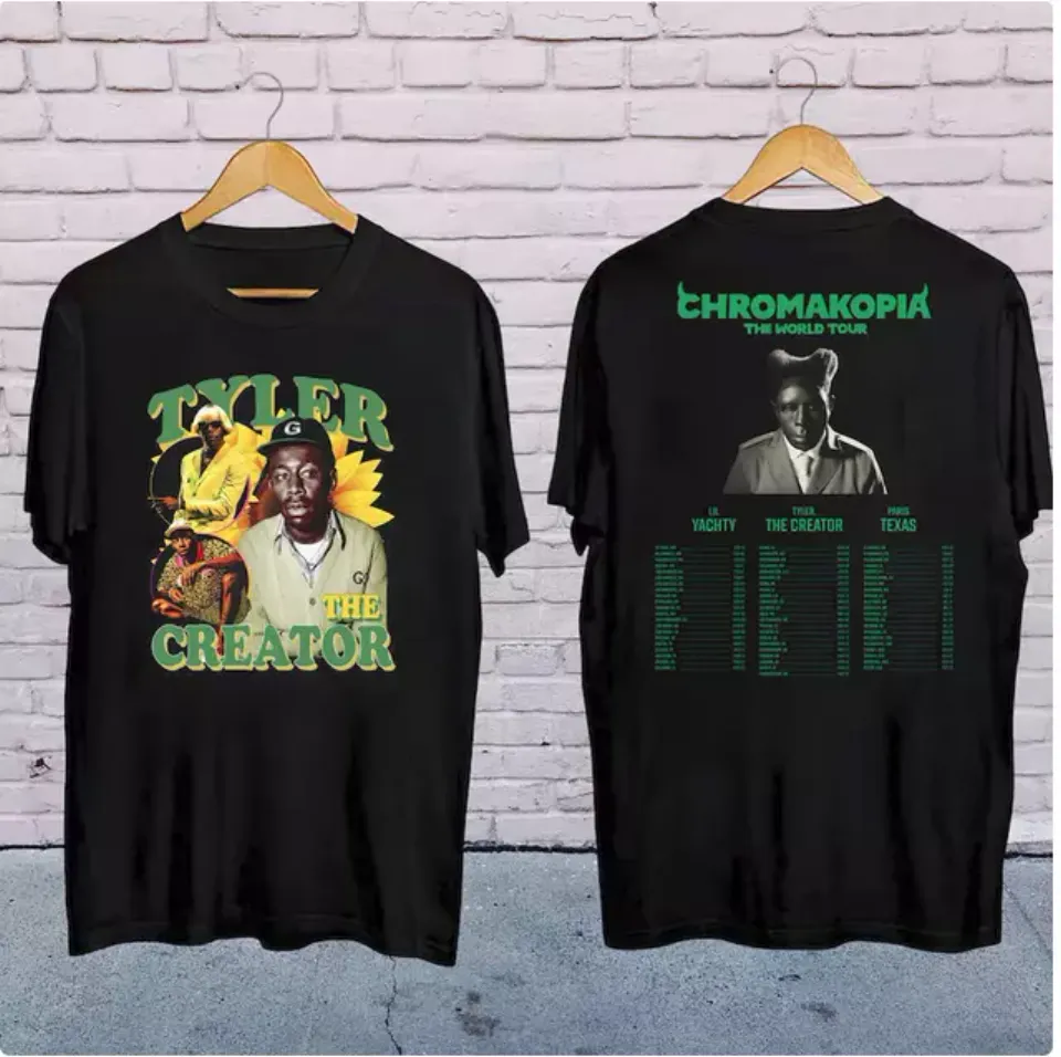 New 2025 Tour Tyler The Creator Chromakopia Shirt, Tyler The Creator Concershirt