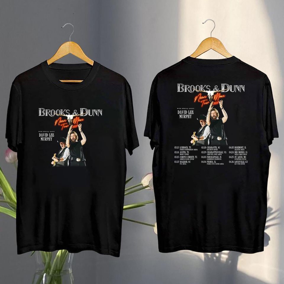 New Brooks And Dunn Neon Moon Tour 2025 Shirt, Brooks & Dunn Merch, Brooks And Dunn Country Music