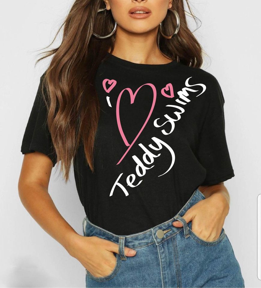 New Teddy Swims Shirt 2025 Concert Uk I Love Teddy Swims Shirt Lose Control Tour Fashion Concert 2025 Pop Music Rnb