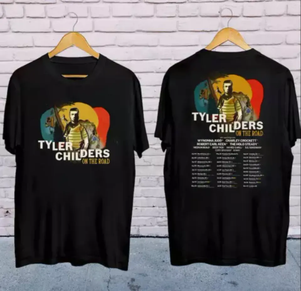 New Tyler Childers On The Road 2025 Tour Shirt, Tyler Childers Concert 2025 Shirt