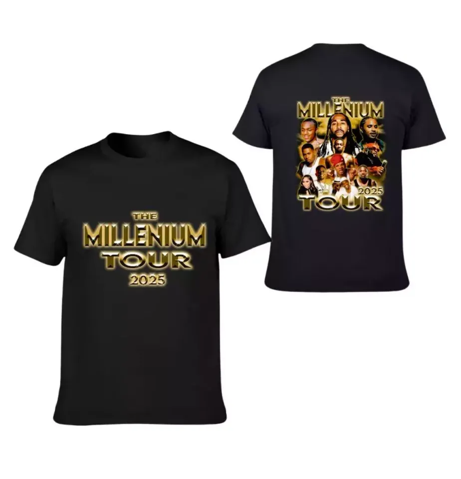 New 2025 Millennium Tour Shirts – Millennium Concert Merch