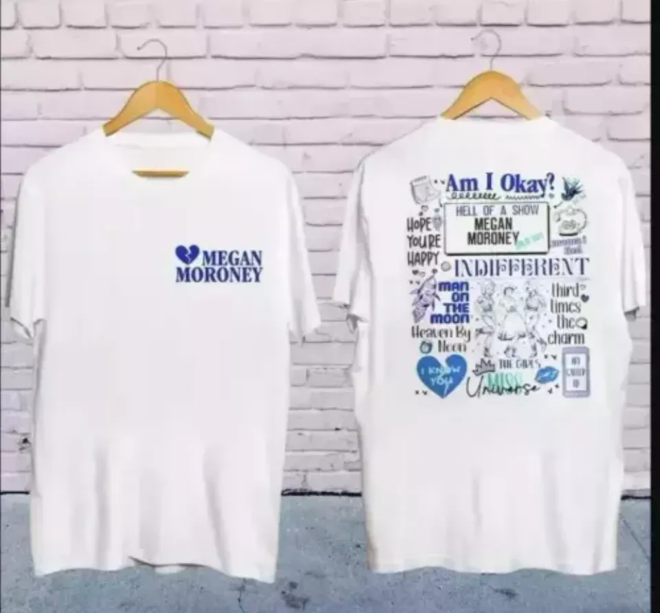 New 2025 Megan Moroney Am I Okay Tour Shirt