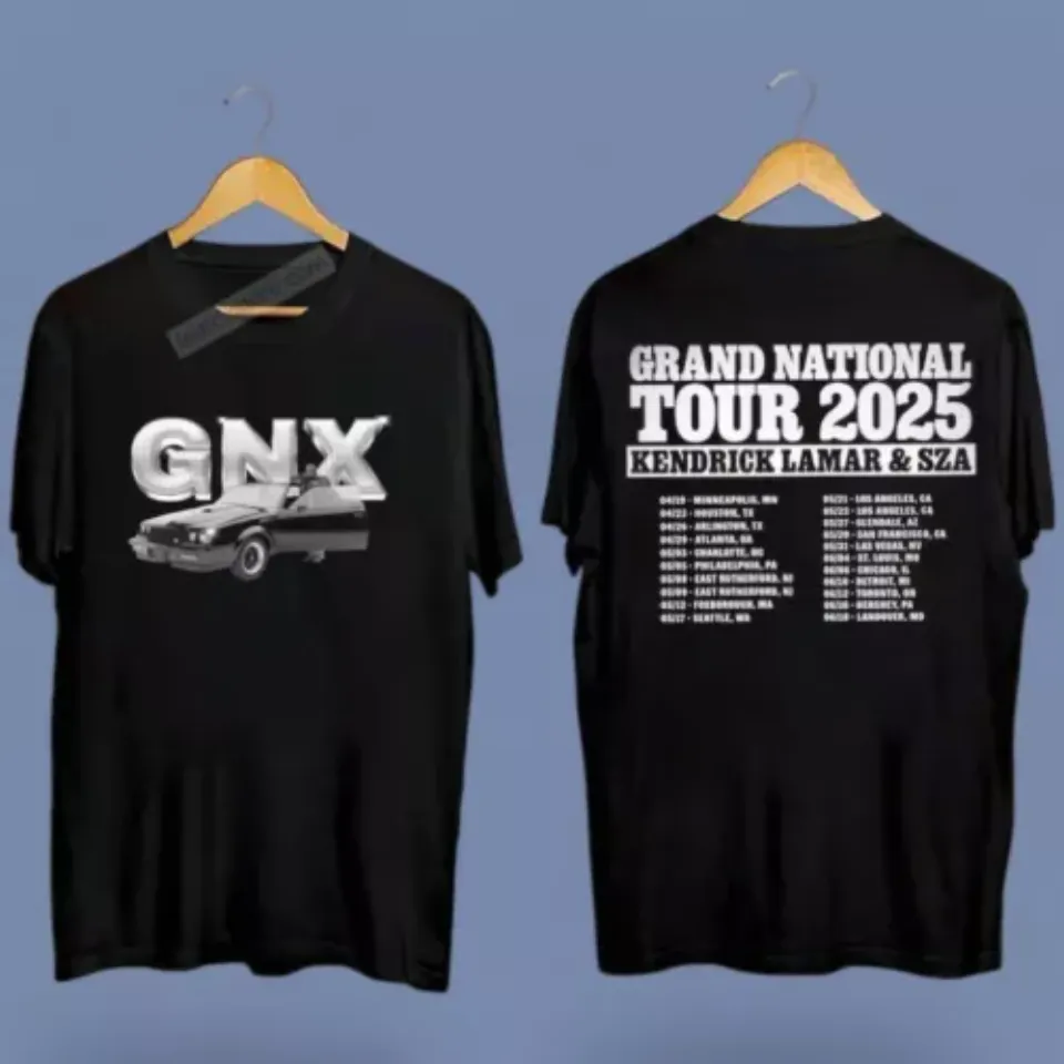 New New! Kendrick Lamar Gnx Tour 2025 Shirt For Men Women