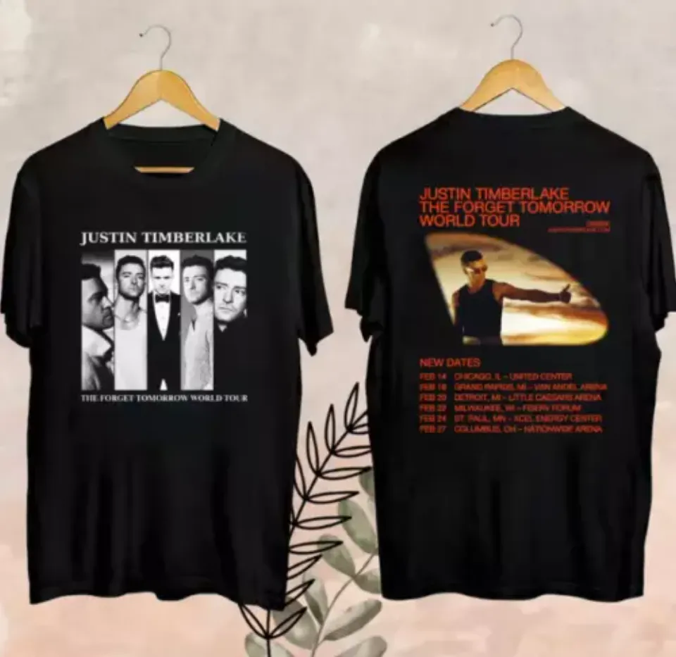New Justin Timberlake World Tour 2025 Fan Gift, 2025 Justin Timberlake The Forget Tour Shirt