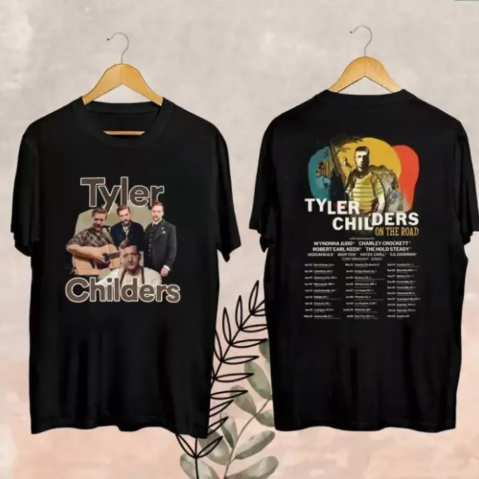 New Tyler Childers Tour 2025 Fan Shirt, Tyler Childers On The Road Tour Shirt