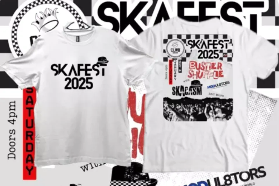 New Skafest 2025 Shirt