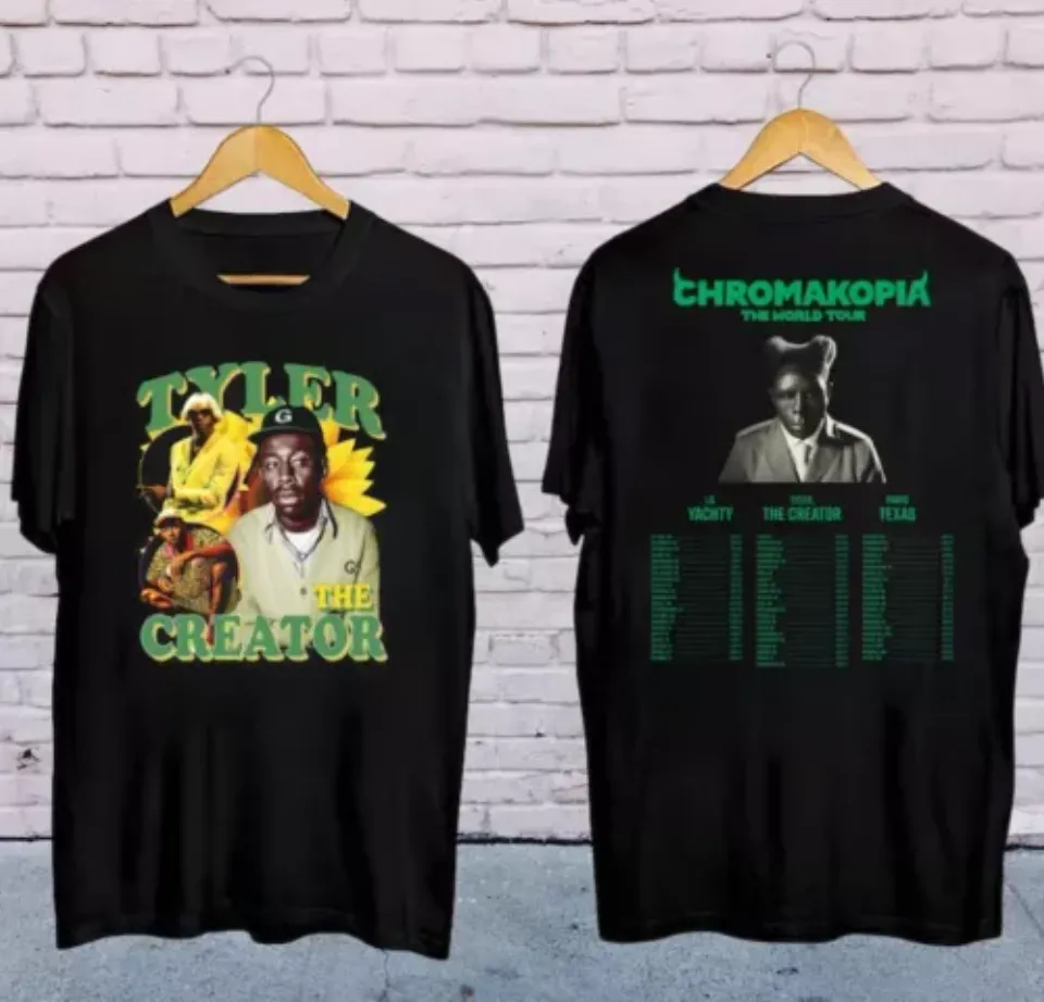 New 2025 Tour Tyler The Creator Chromakopia Shirt, Tyler The Creator Concershirt