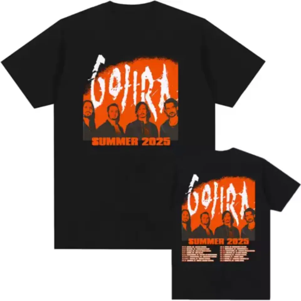 New Gojira Summer 2025 Tour Shirt For Fans Double Sided