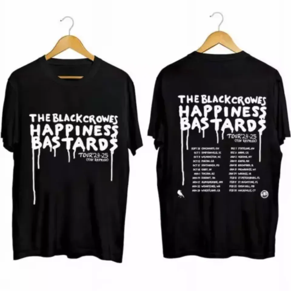 New The Black Crowes Band Tour 2025 Collection Shirt