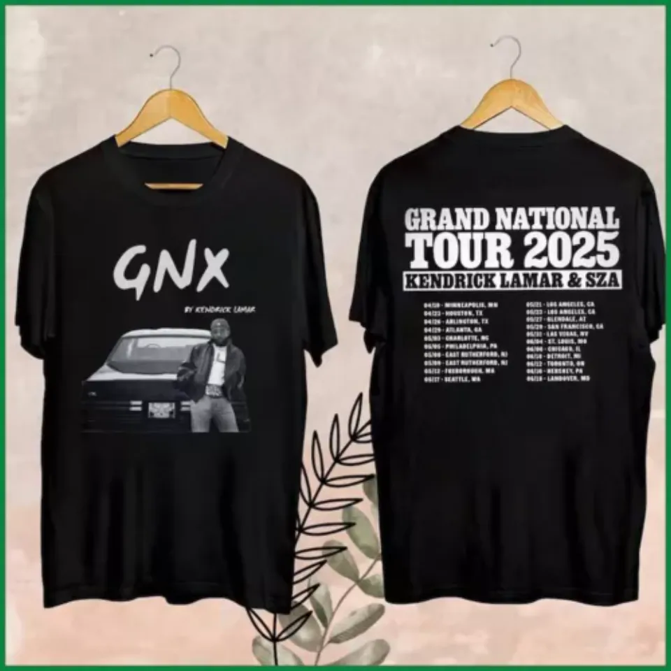 New Grand National Tour Shirt, Kendrick Lamar Tour 2025 Fan Shirt