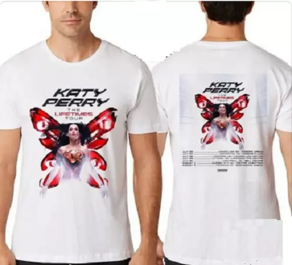 New Katy Perry The Lifetimes Tour Dates 2025 In Canada Two Sides Unisex Shirt
