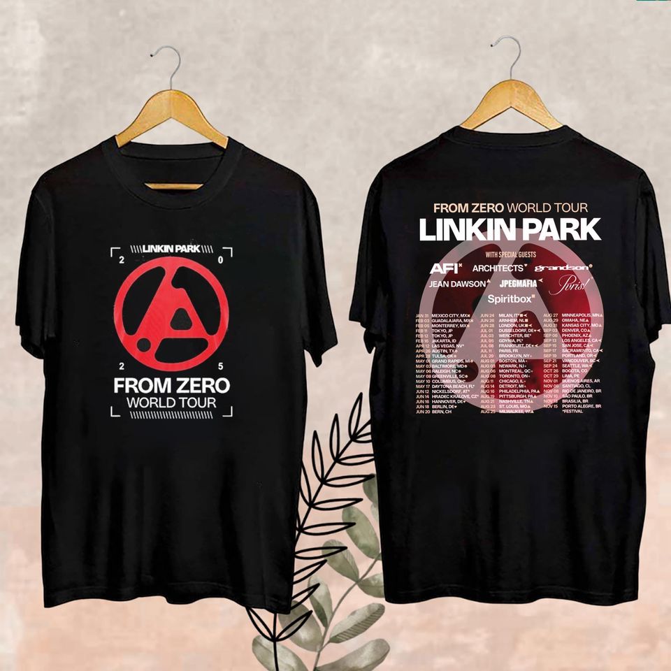 New 2025 Linkin Park From Zero World Tour Shirt, Linkin Park Shirt