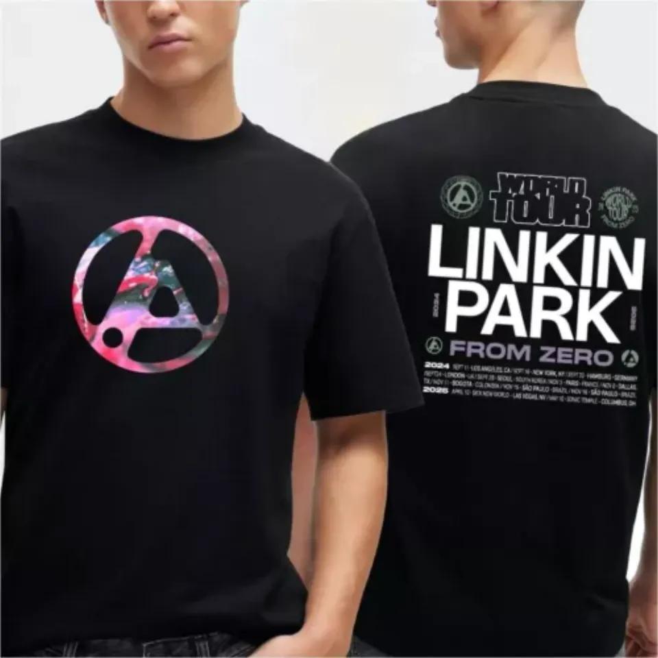 New Linkin Park From Zero Tour 2024 2025 Dates Schedule Two Sided Shirt