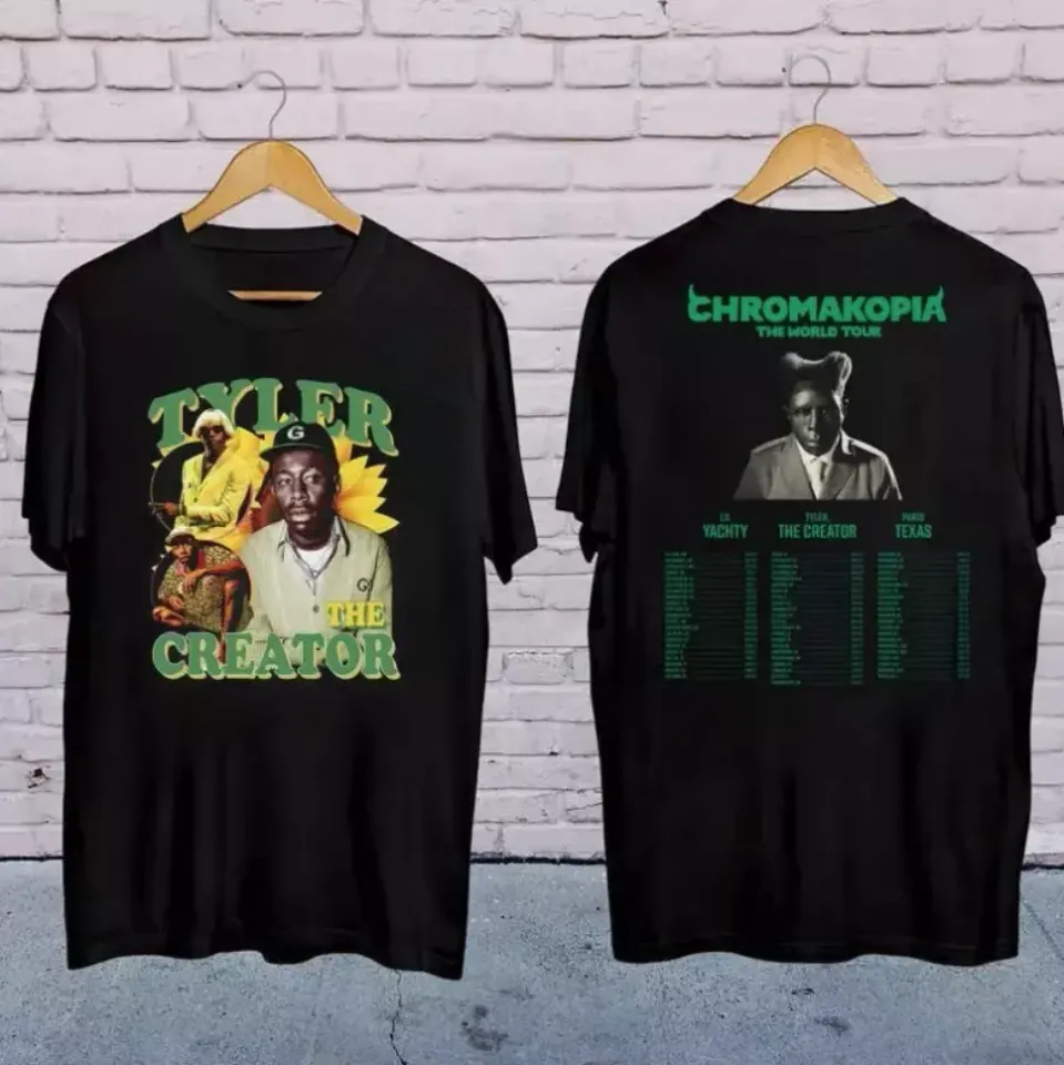 New 2025 Tour Tyler The Creator Chromakopia Shirt, Tyler The Creator Concershirt