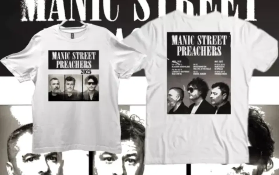 New Manic Street Preachers 2025 Shirt