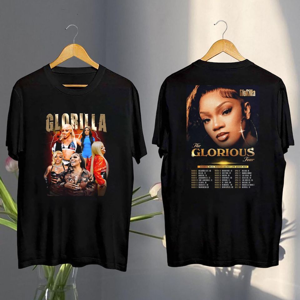 New Glorilla Bootleg Shirt, 2025 Glorilla Glorious Tour Shirt, Glorilla Tour Merch