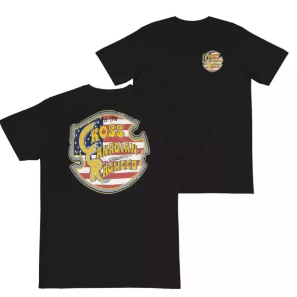 New Cross Canadian Ragweed New Shirt Reunion Hot, Tour Music 2025 2 Sided