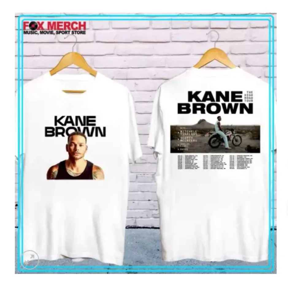 New Kane Brown The High Road Tour 2025 Concershirt