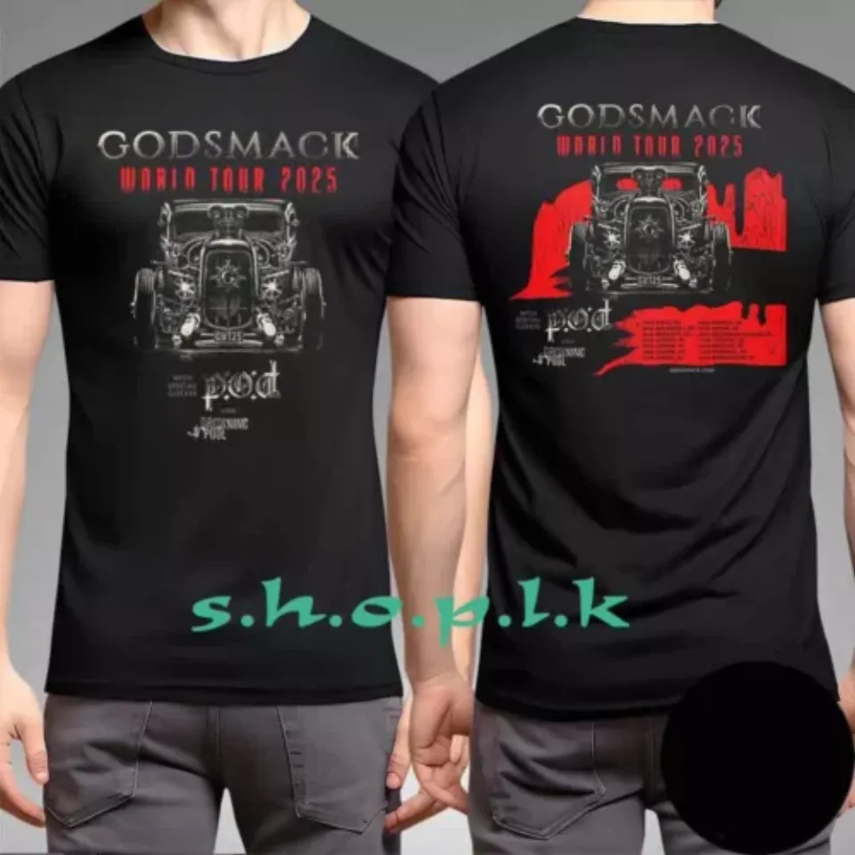 New Godsmack World Tour 2025 Shirt Two Sides