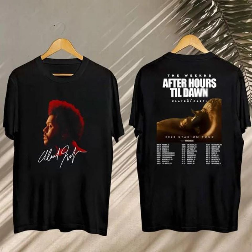 New Weeknds 90S Vintage Shirt, Weeknds Hurry Up Tomorrow Shirt, Weeknds 2025 Stadium Tour Shirt