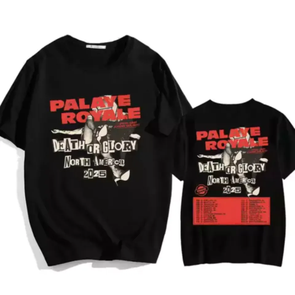 New Palaye Royale Shirt, Death Or Glory North America 2025 Music Shirt
