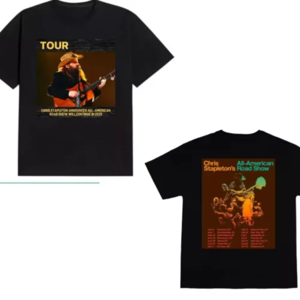 New Chris Stapleton Tour 2025 Shirt Gift For Fan