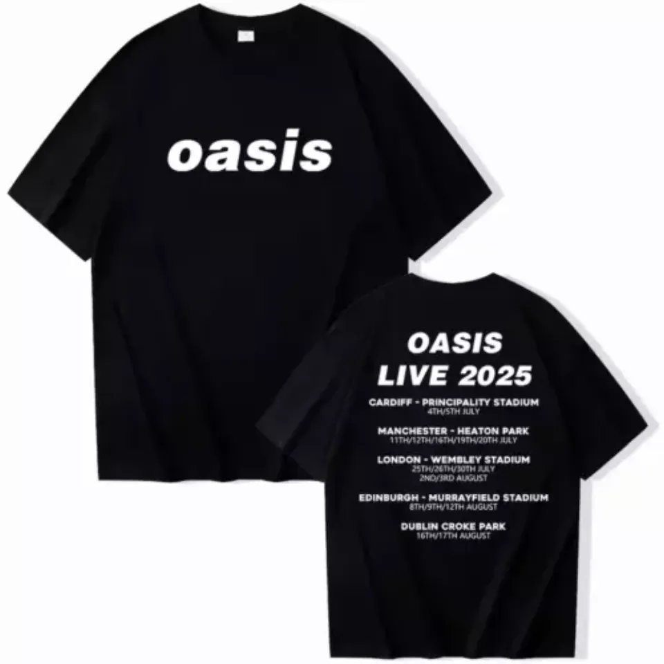 New Oasis Live 25 Tour 2025 Shirt For Fans, Music Shirt