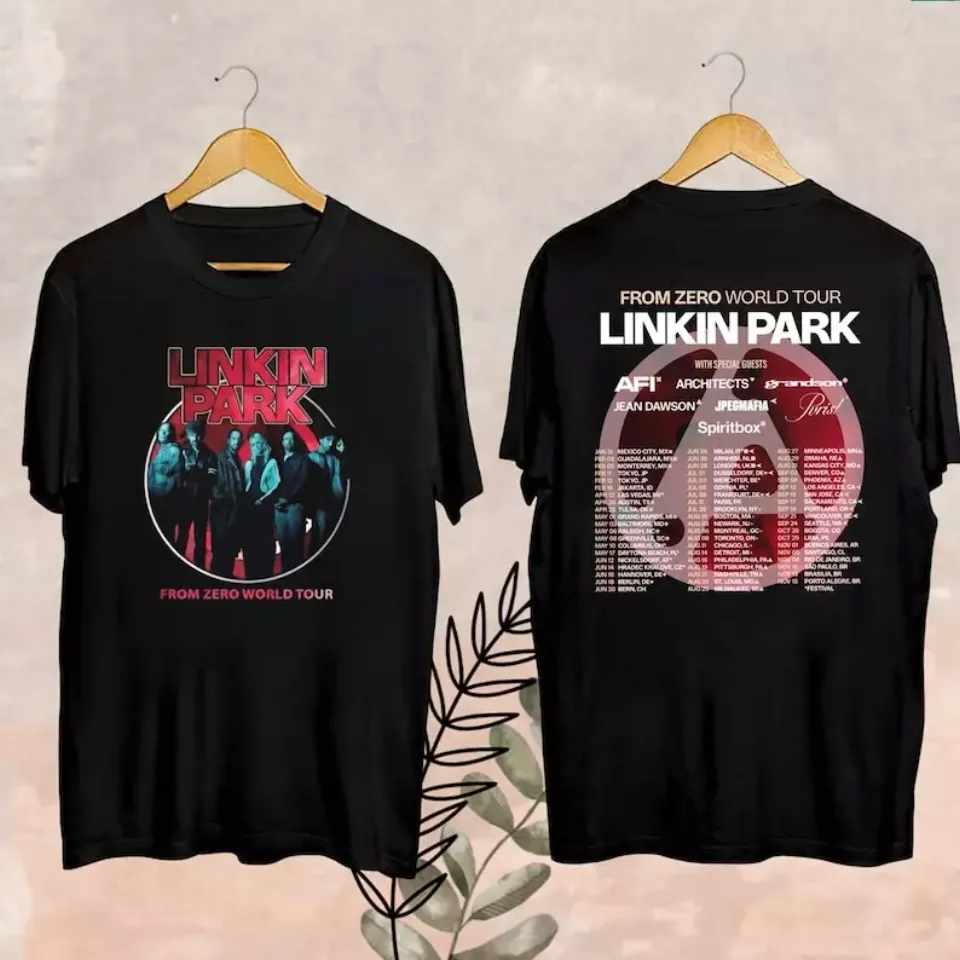 New Linkin Park Merch, Linkin Park Shirt, 2025 Linkin Park From Zero World Tour Shirt