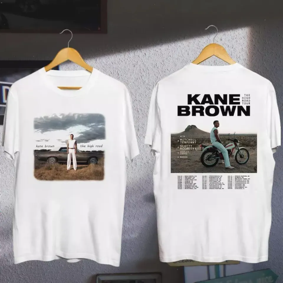 New Kane Brown Tour 2025 Fan Shirt, Kane Brown The High Road Tour Shirt