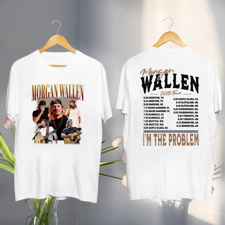 New 2025 Wallen Western I’M The Problem Tour Shirt, Wallen Western Concert 2025, Wallen Western Fan Shirt